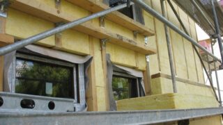 Passive houses are currently under construction in Blagoevgrad